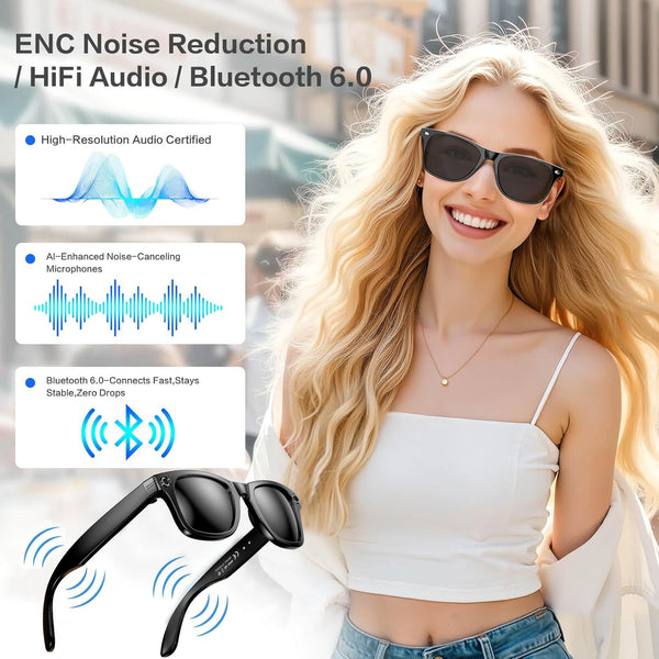 Smart AI Camera Sunglasses